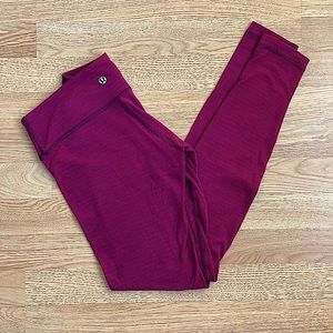 Barely Worn! Lululemon Low-Rise Knit Leggings